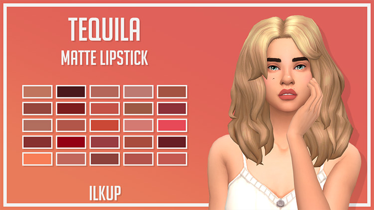 Tequila Matte Lipstick TS4 CC
