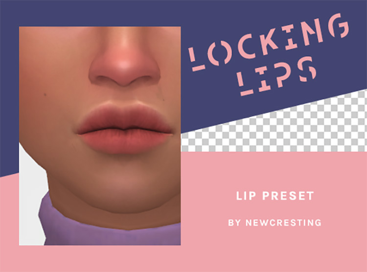 Locking Lips TS4 CC