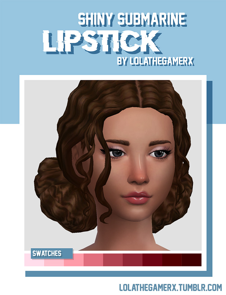 Sims 4 Maxis Match CC  Lips  Lipstick   Lip Gloss   FandomSpot - 3