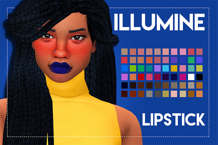 Illumine Lipstick for Sims 4