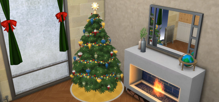 Sims 4 Maxis Match Christmas CC (CAS + Décor)