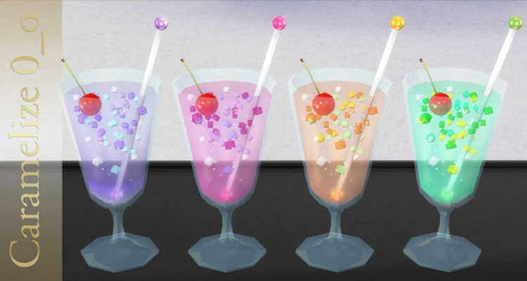 Summer Drink clutter at Caramelize TS4 CC