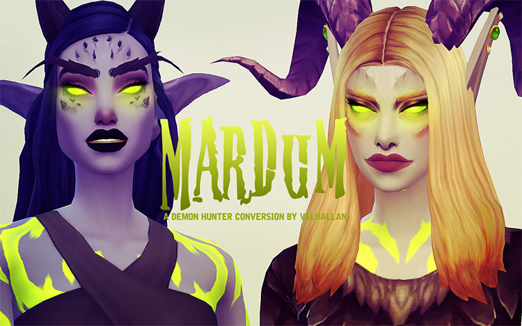 Mardum / Sims 4 CC