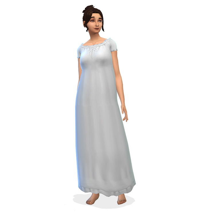Basic Nightgown Sims 4 CC
