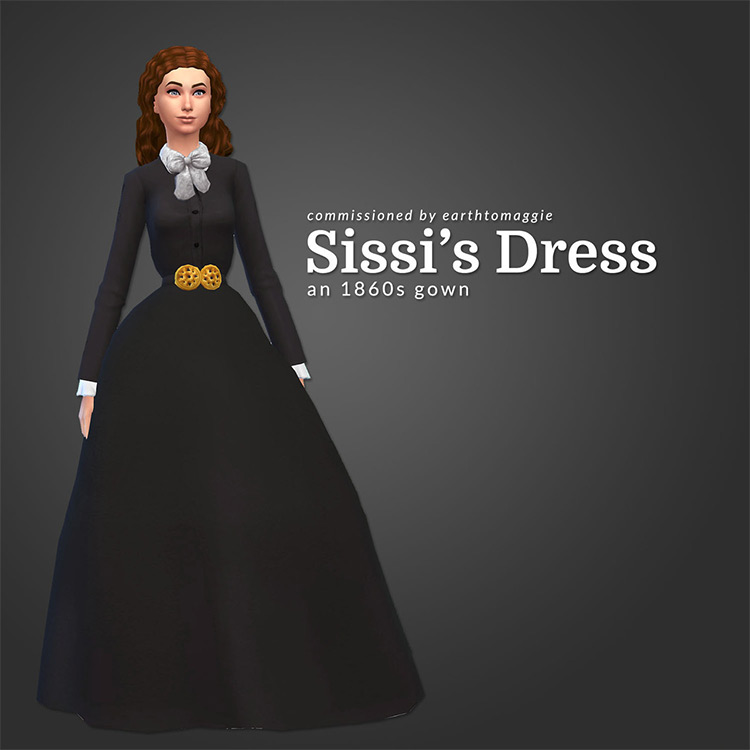 Sissi’s Dress for Sims 4