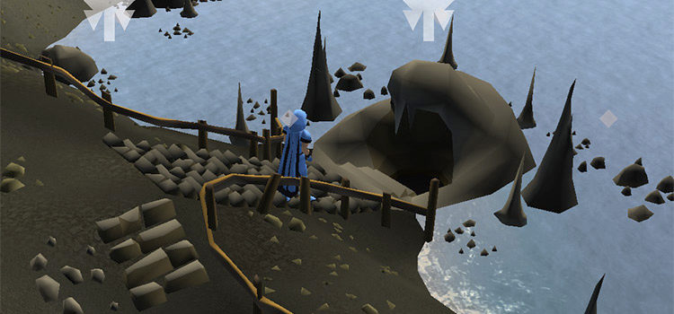 Entrance of Waterbirth Dungeon in OSRS