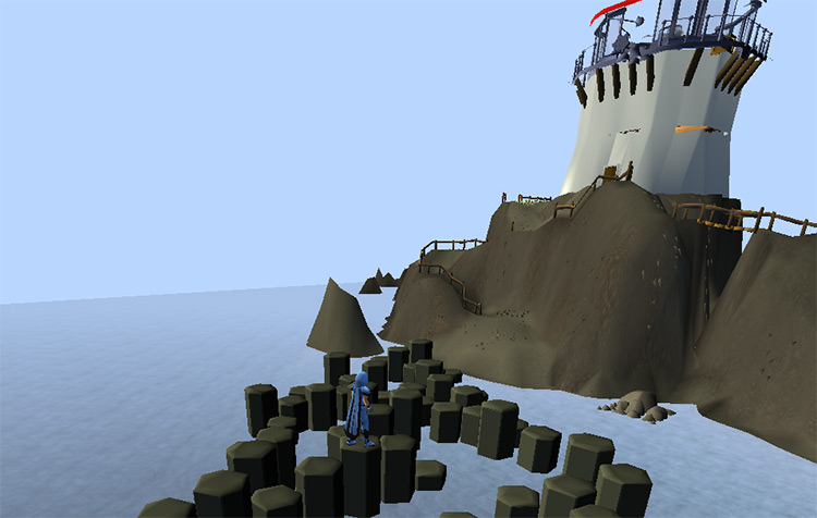 The Lighthouse in the distance / Old School RuneScape