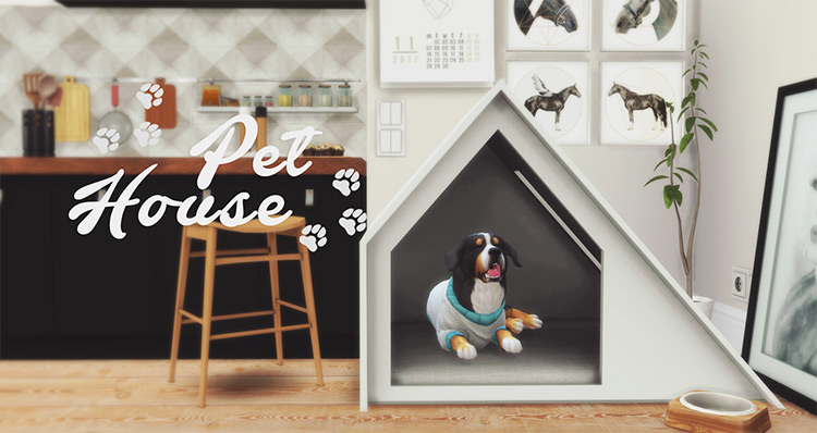 Pet House [Small Set] by pyszny design for Sims 4