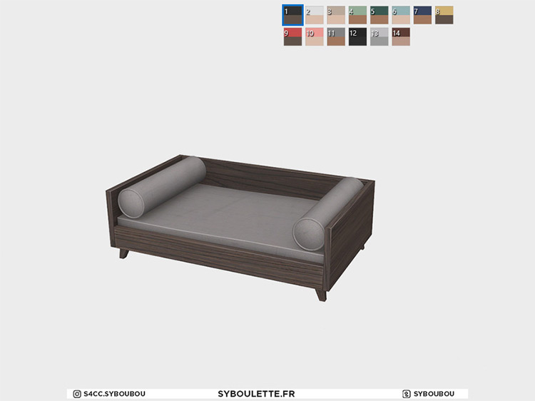 Dog Bed CC Sims 4 CC