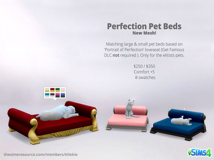 The Best Sims 4 Pet Bed CC  All Free    FandomSpot - 97