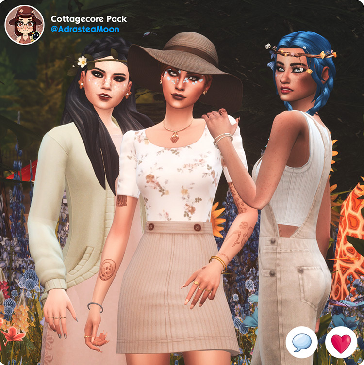Cottagecore Pack / Sims 4 CC