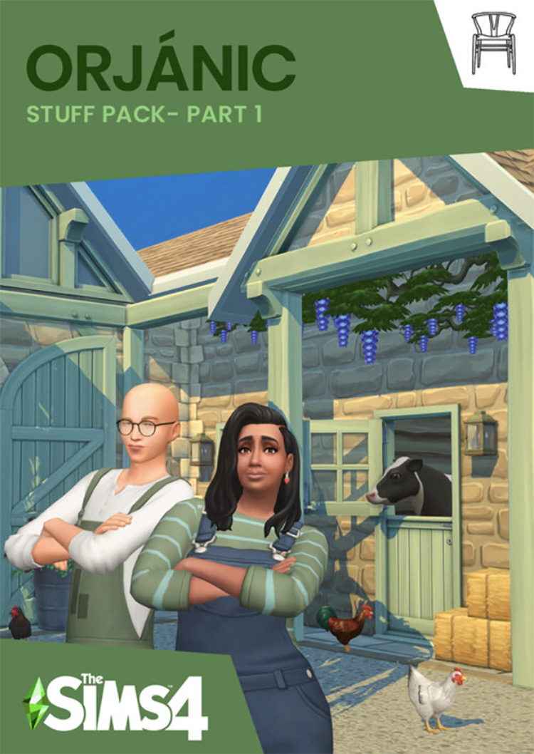 Orjanic Stuff Pack – Part 1 & 2 / Sims 4 CC
