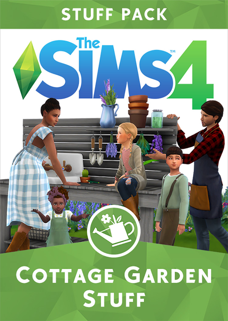 Cottage Garden Stuff / Sims 4 CC