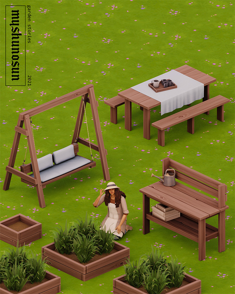 Garden Stories / Sims 4 CC