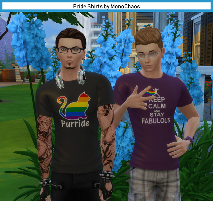 Sims 4 Maxis Match Pride CC  All Free    FandomSpot - 18