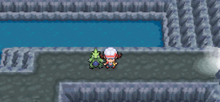 Mt. Silver Cave Entrance in HeartGold