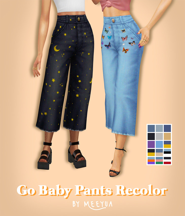 Go Baby Pants Recolor / Sims 4 CC