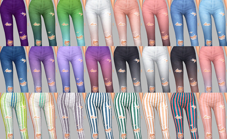 Jellybean Jeans / Sims 4 CC