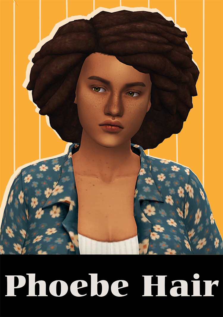 Phoebe Hair TS4 CC