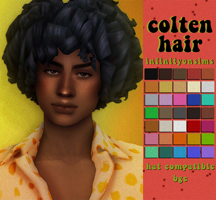 Colten Hair Sims 4 CC