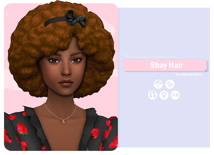 Shay Hair TS4 CC