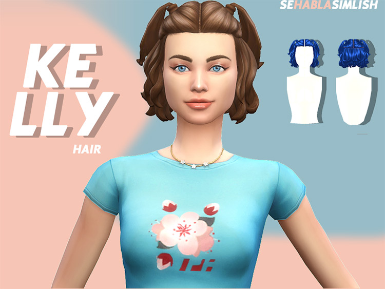 Sims 4 Maxis Match Pigtails CC  All Free    FandomSpot - 95