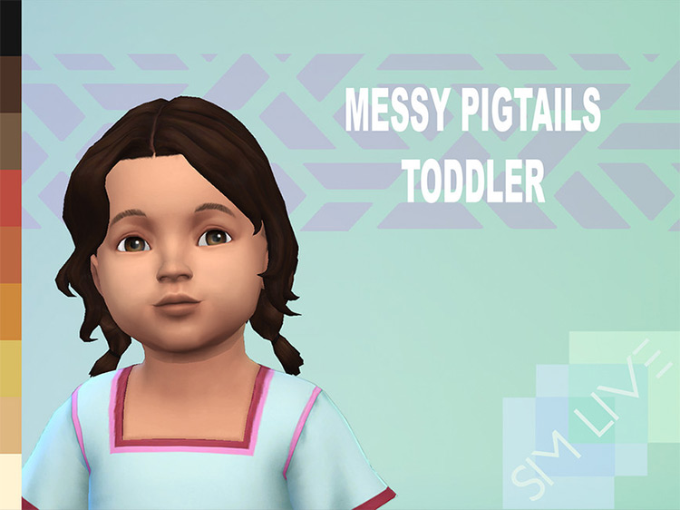 sims 4 pigtails cc sims 4 babymetl