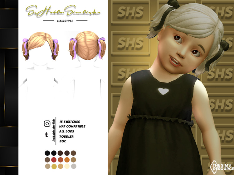 Sims 4 Maxis Match Pigtails CC  All Free    FandomSpot - 57