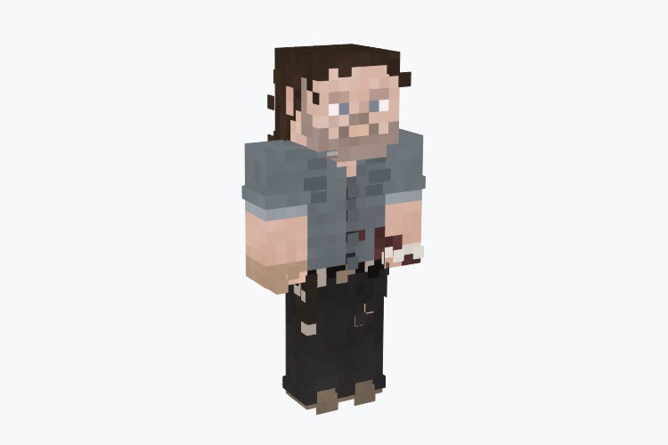 Rick Grimes Skin For Minecraft