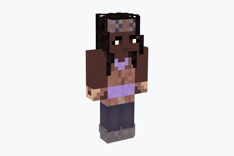 Michonne (The Walking Dead) Skin For Minecraft