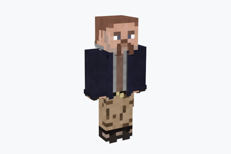 Abraham Ford (The Walking Dead) Skin For Minecraft