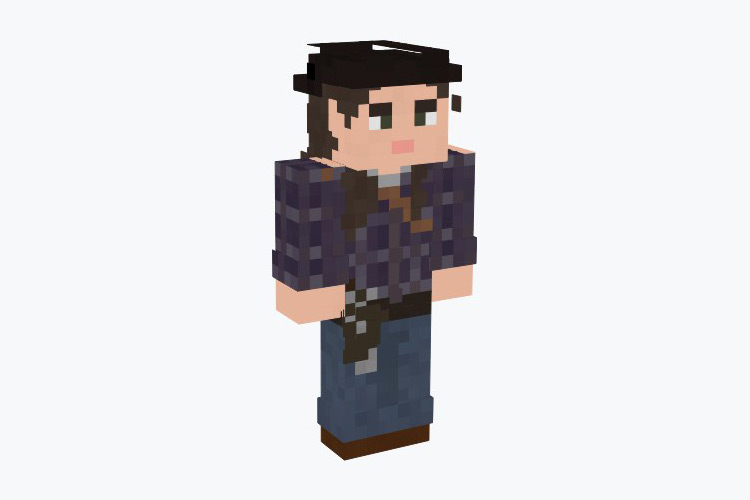 Judith Grimes (The Walking Dead) Skin For Minecraft