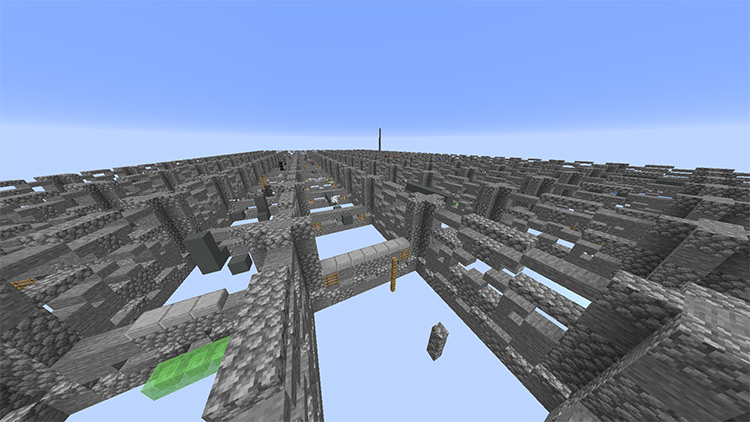 1000 Jumps Minecraft Map Screenshot