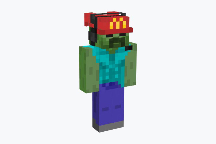 McZombie (McDonalds Zombie Employee) Minecraft Skin