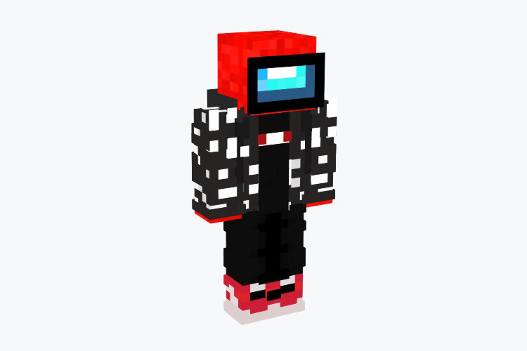 Supreme Outfit on Crewmate / Minecraft Skin