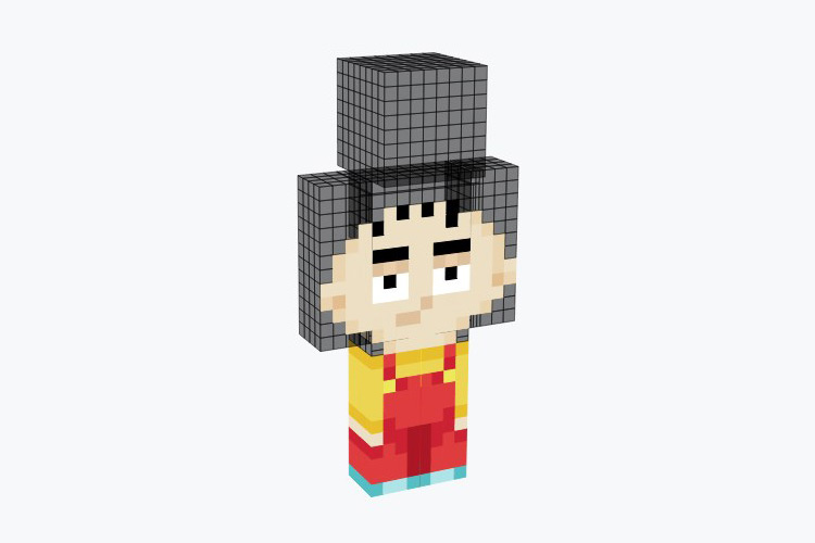 Stewie Griffin Minecraft Skin