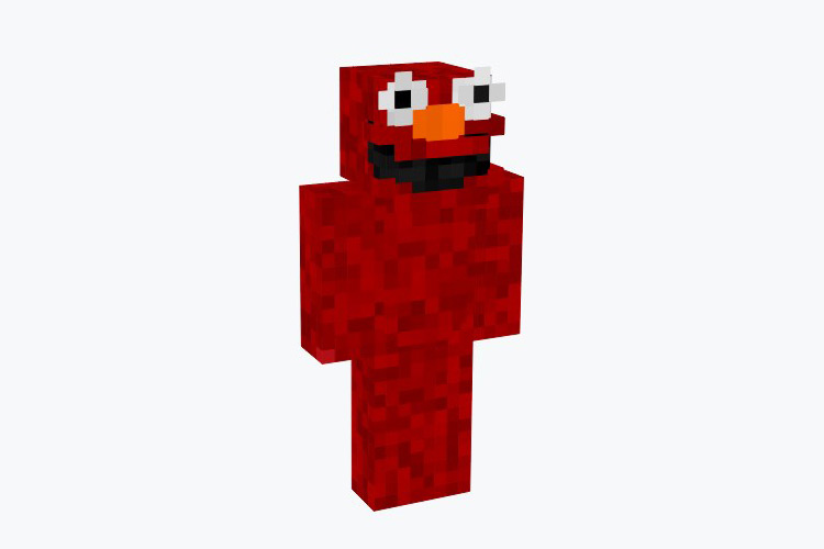 Scary Elmo Minecraft Skin