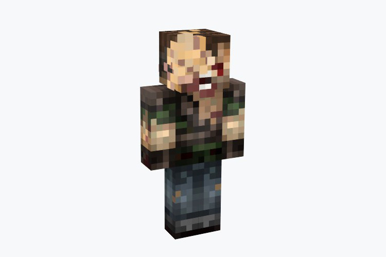 TLOU Clicker Minecraft Skin