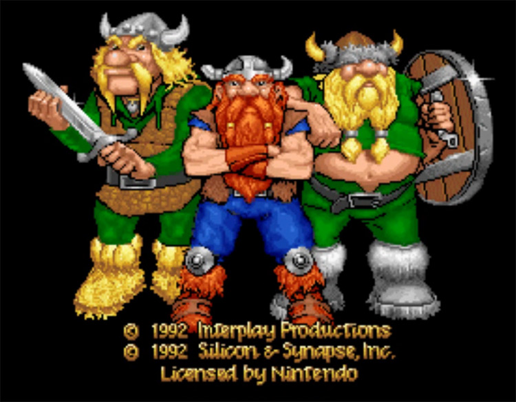 The Lost Vikings (1993) gameplay screenshot