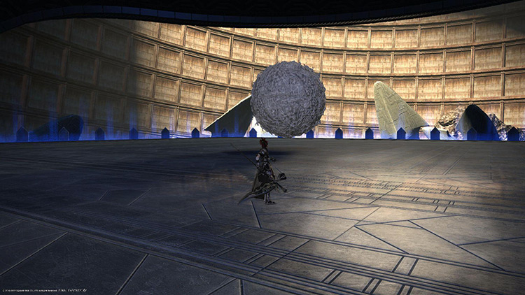 A large orb consisted of cast-off automatons / Final Fantasy XIV
