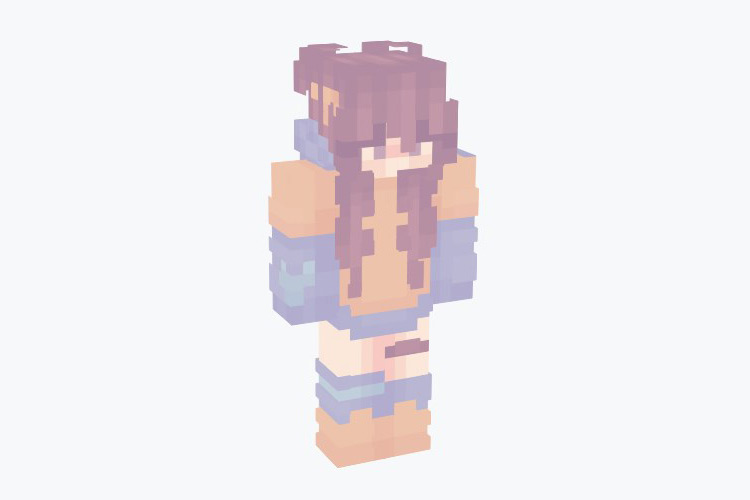 Pastel Dream Girl Skin For Minecraft