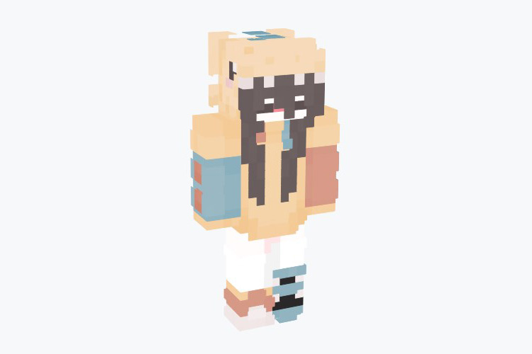 Charizard Hoodie Girl Minecraft Skin