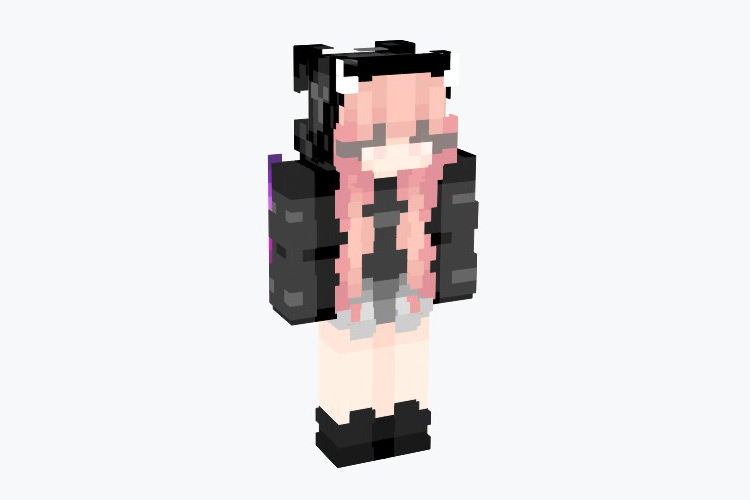 Peach n’ Horns (Girl) Minecraft Skin