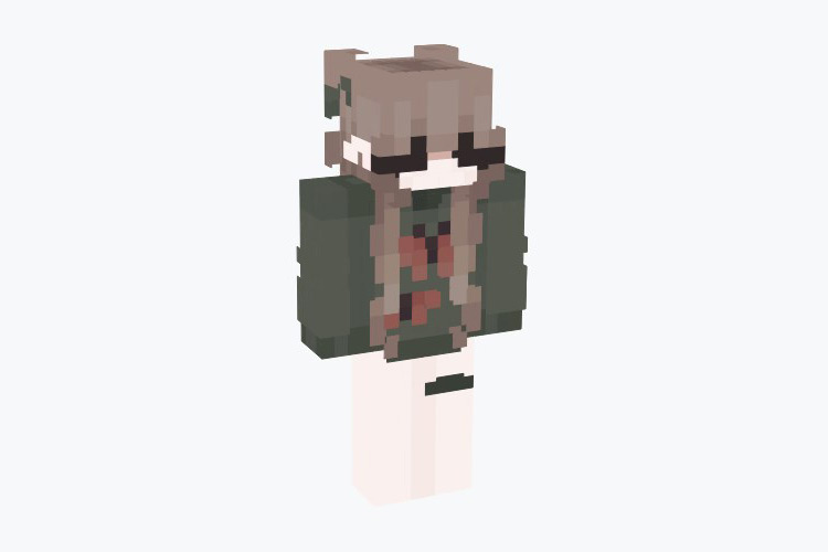 Butterfly Hoodie Skin For Minecraft