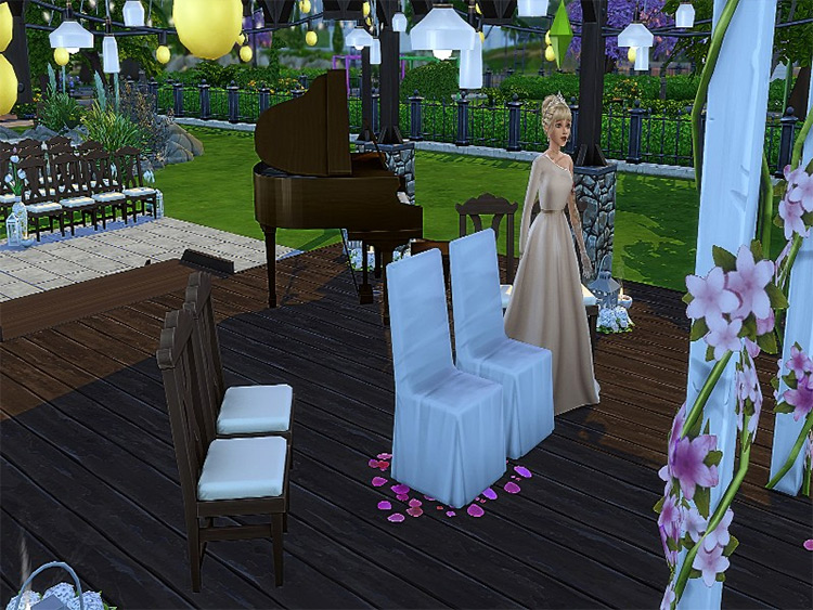 Village Wedding by GenkaiHaretsu for Sims 4