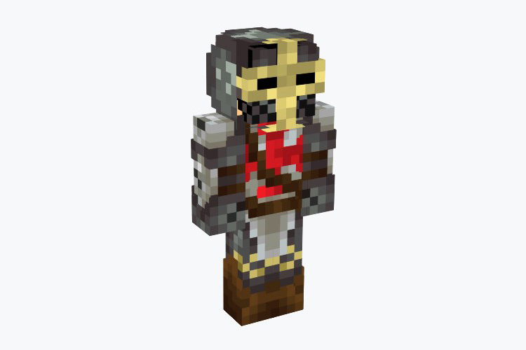 Cross Crusader Skin For Minecraft