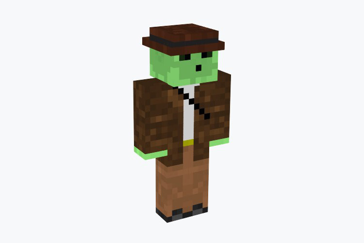 Slime Jones Skin For Minecraft
