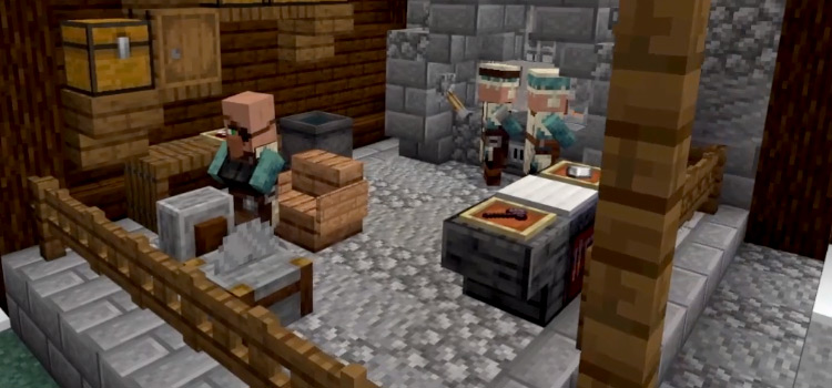 medieval blacksmith forge minecraft