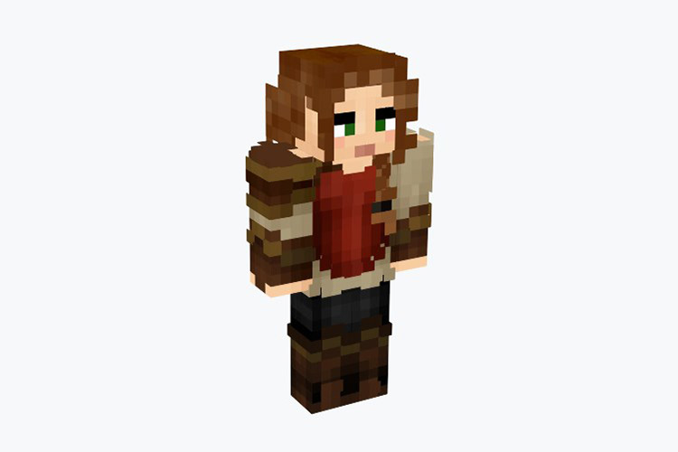Dwarven Forgemistress Skin For Minecraft