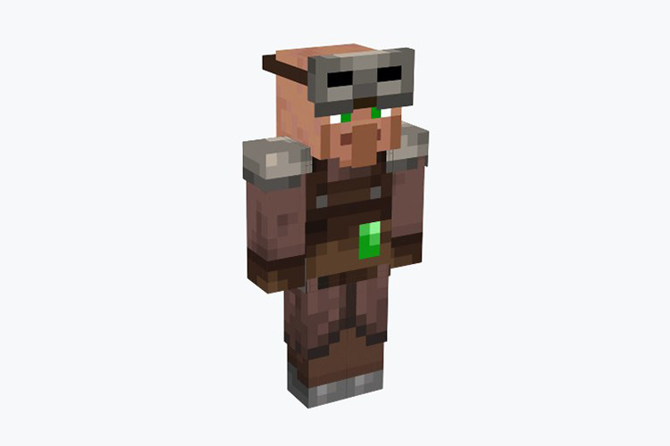 Villager Blacksmith Minecraft Skin